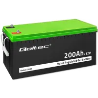 Akumulator żelowy Qoltec GEL 12V 200Ah