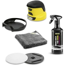 Skrobaczka akumulatorowa Karcher EDI 4 + zestaw do czyszczenia szyb samochodowych 1.598-904.0