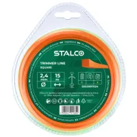 Żyłka do podkaszarki kwadratowa Stalco 2,7 mm X 90m S053997035