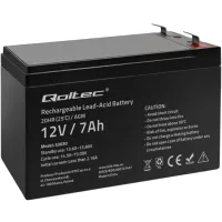 Akumulator AGM Qoltec 12V 7Ah 53030