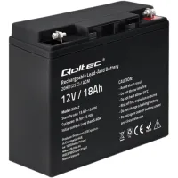 Akumulator AGM Qoltec 12V 18Ah