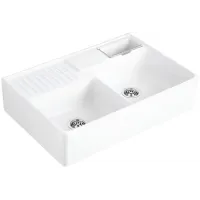 Zlewozmywak ceramiczny Villeroy & Boch Classicline VB-6323 91 R1 Biały