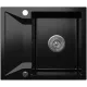 Zlewozmywak granitowy Kernau KGS J 4559 1B1D Deep Black