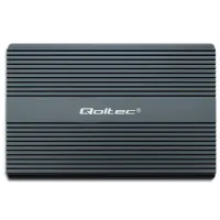 Obudowa, kieszeń na dysk Qoltec  M.2 SSD SATA NVMe USB-C DUAL 2 x 2TB