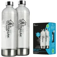 Zestaw butelek Extralink Hydrospark 1 l 2 szt.