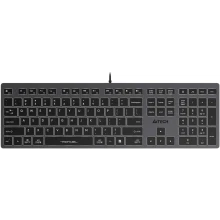 Klawiatura A4Tech FStyler FX60H Białe podświetlenie