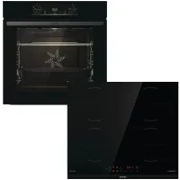 Zestaw AGD do zabudowy Gorenje Piekarnik BO6735E05B + Płyta indukcyjna GI6401BCE