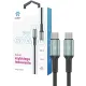 Kabel USB-C - USB-C Korgy CCB12 60W 1.2m Czarny