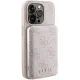 Zestaw Guess GUBPM5P15L4GEMGP do iPhone 15 Pro Etui + Powerbank 5000 mAh Różowy