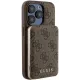 Zestaw Guess GUBPM5P15L4GEMGW do iPhone 15 Pro Etui + Powerbank 5000 mAh Brązowy
