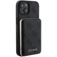 Zestaw Guess GUBPM5P15S4GEMGK do iPhone 15 Etui + Powerbank 5000 mAh Czarny