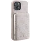 Zestaw Guess GUBPM5P15S4GEMGP do iPhone 15 Etui + Powerbank 5000 mAh Różowy