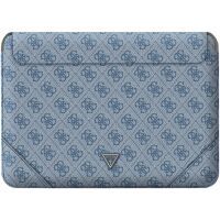 Etui na laptopa Guess 4G Uptown Triangle GUCS14P4TB 14" Niebieski