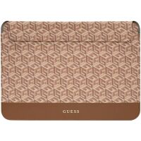 Etui na laptopa Guess GCube Stripe GUCS14HGCFSEW 14" Brązowy