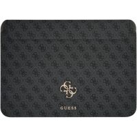 Etui na laptopa Guess GUCS13G4GFGR 4G Metal Gold Logo 13" Szary