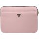 Etui na laptopa Guess Nylon Triangle Logo GUCS13NTMLLP 13" Różowy