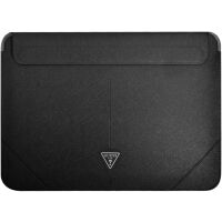 Etui na laptopa Guess Saffiano Triangle Logo GUCS14PSATLK 14" Czarny