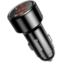 Ładowarka samochodowa Baseus Magic Series 2x USB 45W Czarna