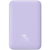 Powerbank indukcyjny Baseus Magnetic Mini 10000mAh Fioletowy