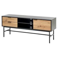 Szafka RTV Halmar Murano RTV-1 Dąb Artisan / Czarny