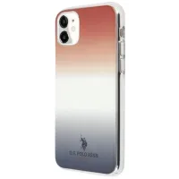 Etui U.S. Polo Assn. USHCN61TRDGRB do iPhone 11 Gradient Pattern Collection Czerwono-niebieskie