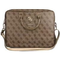 Torba na laptopa Guess GUCB15G4GFBR 4G Big Logo 16" Brązowa