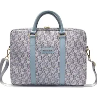 Torba na laptopa Guess GUCB15HGCFSEB GCube Stripes 16" Niebieska