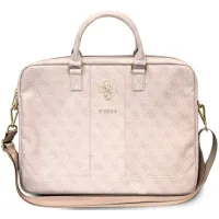 Torba na laptopa Guess GUCB15G4GFPI 4G Big Logo 16" Różowa