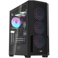 Obudowa do komputera Darkflash DF2100 + 4 wentylatory ARGB Czarna