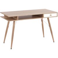 Biurko Halmar B34 Dąb sonoma/Biały