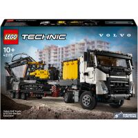 Klocki LEGO Technic Ciężarówka Volvo FMX i koparka EC230 Electric 42175