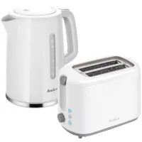 Zestaw Amica Czajnik elektryczny KF1011 + Toster TD1014