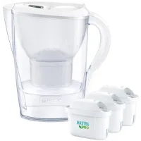 Dzbanek filtrujący Brita Marella Cool Biały + 3 wkłady Maxtra Pro Pure Performance