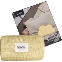 Kocyk bambusowy Lionelo Bamboo Blanket Yellow Lemon
