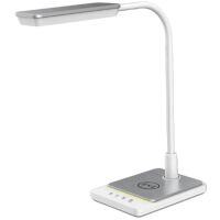 Lampka biurkowa Maxcom ML3100 Porto z ładowarką indukcyjną 10W Biała