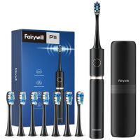 Szczoteczka soniczna Fairywill z zestawem końcówek i etui FW-P11 Czarna