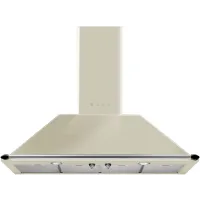 Okap kominowy Smeg Victoria KT110PE Kremowy