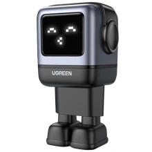 Ładowarka sieciowa Ugreen Nexode Robot GaN 65W 2x USB-C + USB Czarna