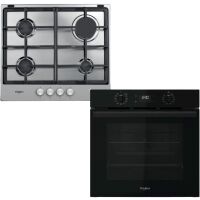 Zestaw AGD do zabudowy Whirlpool Piekarnik OMR58CR1B + Płyta gazowa TGML 660 IX