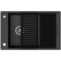Zestaw granitowy Kernau KGS D 6078 1B1D Deep Black