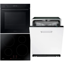 Zestaw AGD do zabudowy Samsung Zmywarka DW60M6031BB + Piekarnik NV7B41205AK + Płyta indukcyjna NZ64H37070K