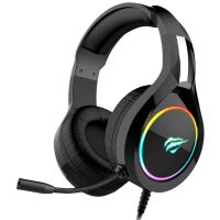 Słuchawki gamingowe Havit H2232D RGB Czarne