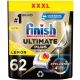 Kapsułki do zmywarek Finish Ultimate Plus Lemon 62 szt.