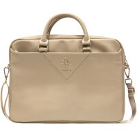 Torba na laptopa Guess GUCB15ZPGSTEGD Triangle 4G 16" Złoty