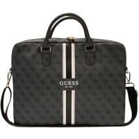 Torba na laptopa Guess GUCB15P4RPSK Printed Strips 16" Czarna
