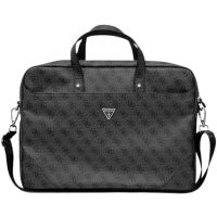 Torba na laptopa Guess GUCB15P4TK 4G Saffiano Triangle Logo 16" Czarna
