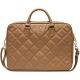Torba na laptopa Guess GUCB15ZPSQSSGW 4G Quilted 16" Brązowa
