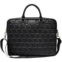 Torba na laptopa Guess GUCB15QLBK Quilted 16" Czarna