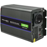 Przetwornica napięcia Qoltec Monolith 1000/2000 W USB 230 V