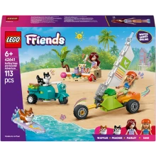 Klocki LEGO Friends Przygoda z surfującymi psami i skuterem 42641